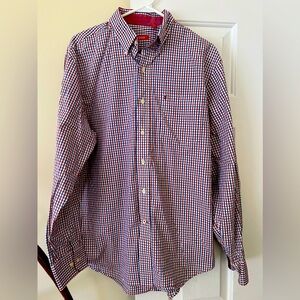 Men’s IZOD LS Shirts, size Medium